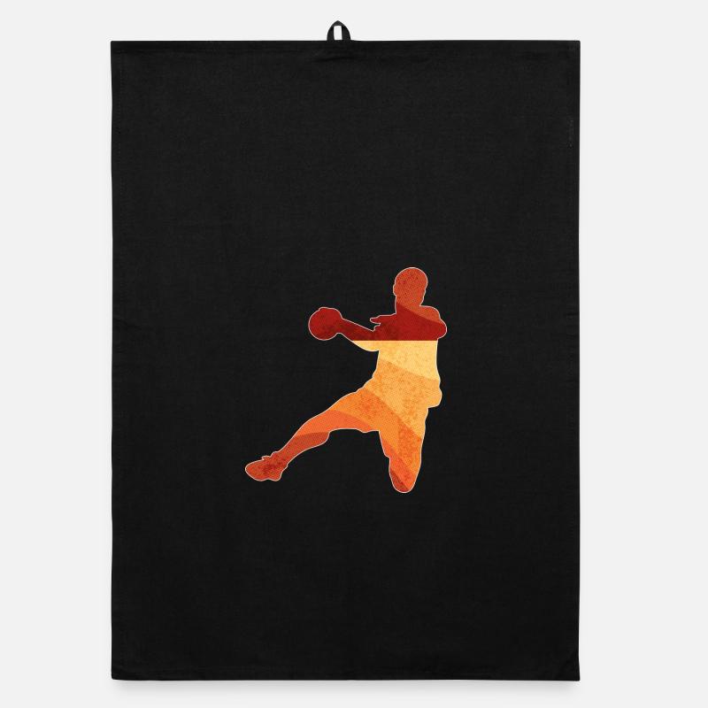 Dunk au basket en rétrogradient Torchon bio