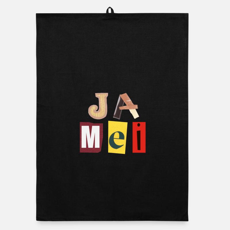 Ja mei Organic Geschirrtuch