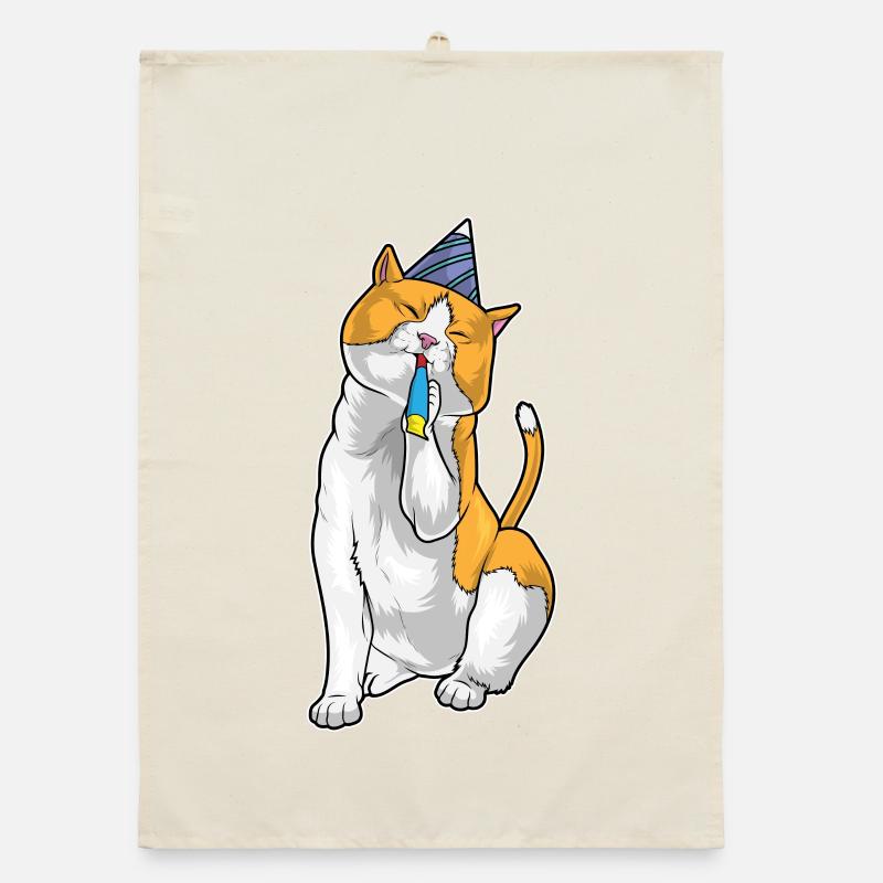 Corne d’anniversaire de chat Torchon bio