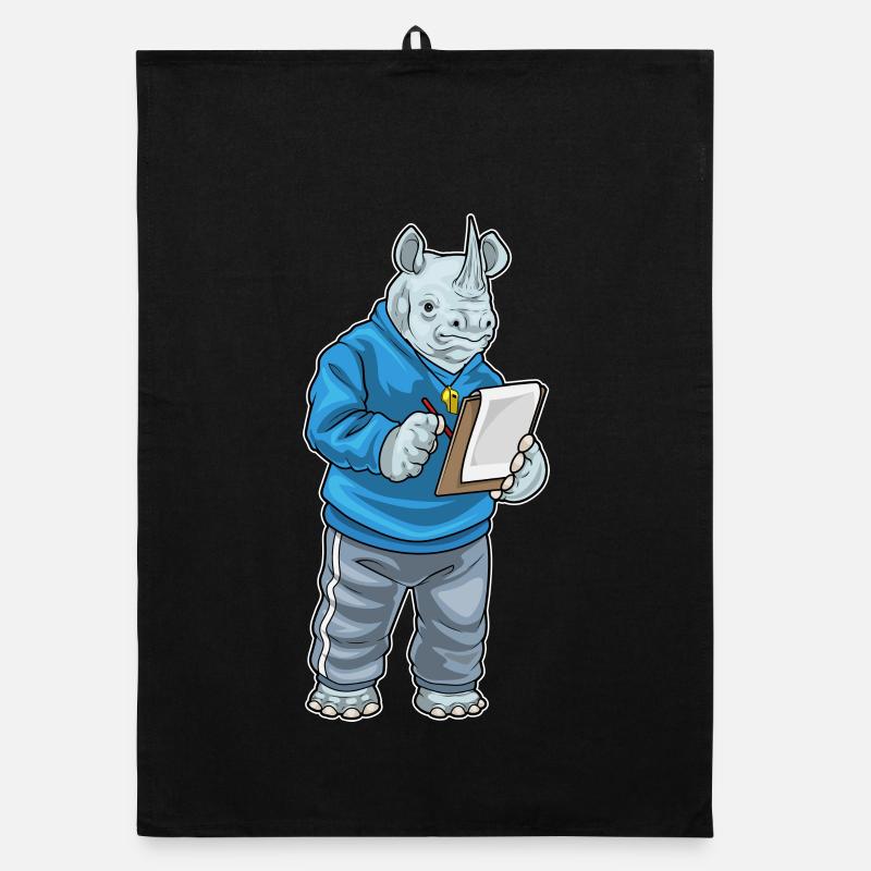 École d’enseignants sportifs Rhino Torchon bio