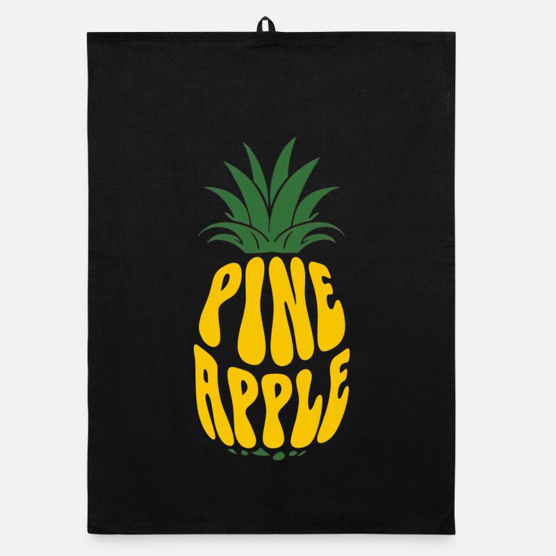 Pineapple Fruit Ananas Obst Organic Geschirrtuch