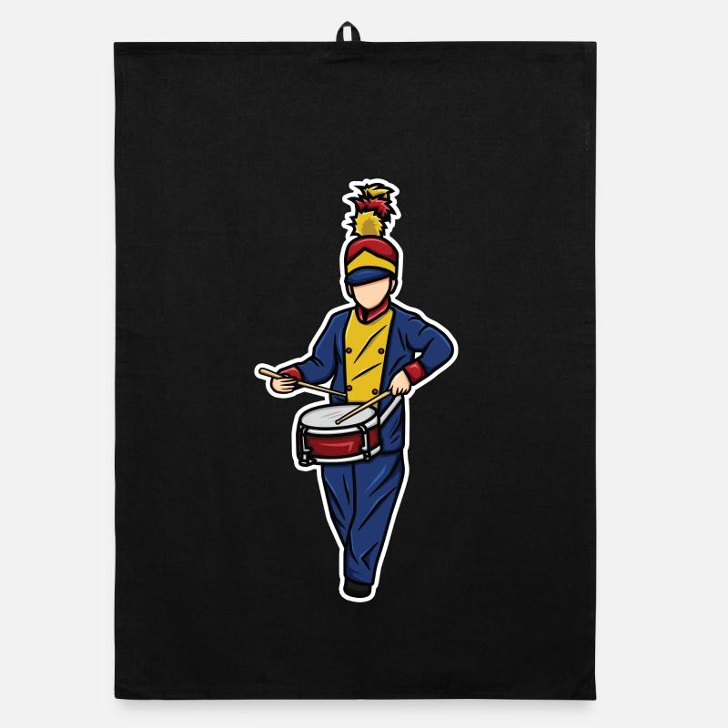 Drummer Boy Organic dish towel