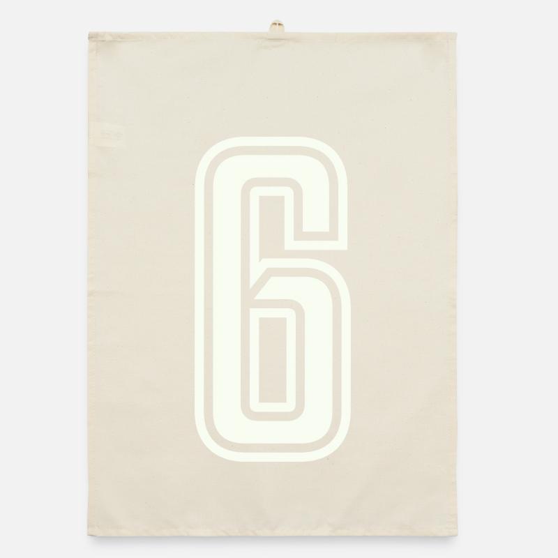 6 Organic Geschirrtuch