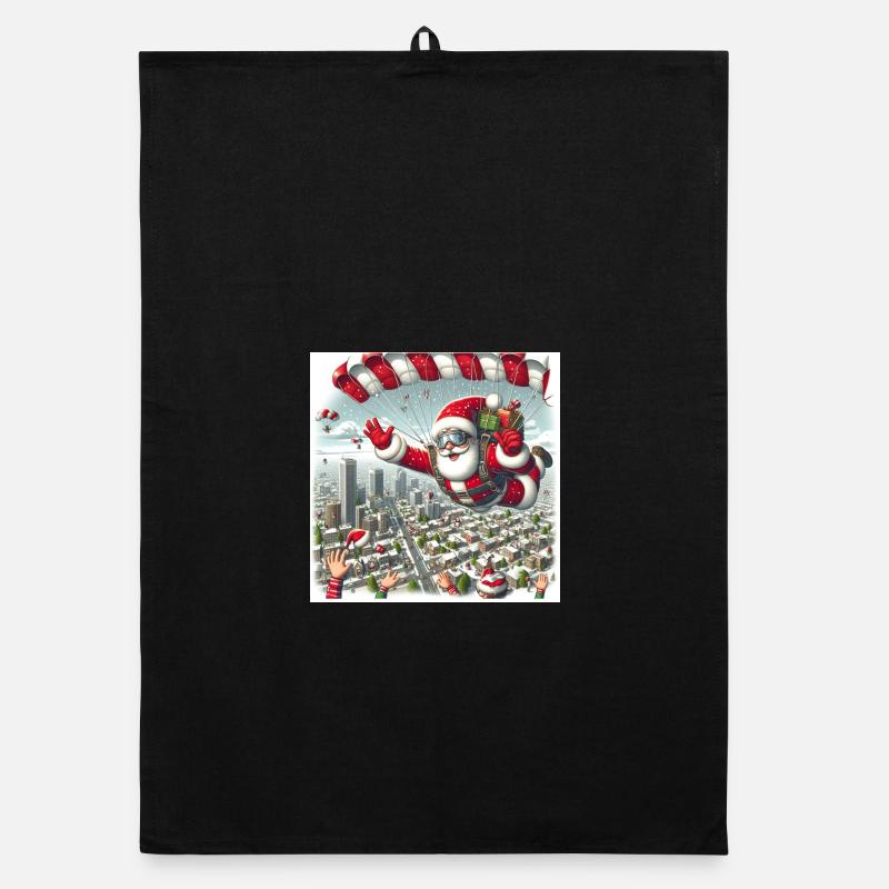 Weihnachts Design 13 Organic Geschirrtuch