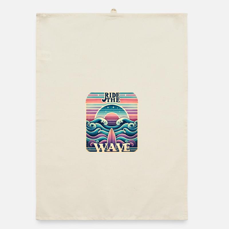 Ridethewave Organic Geschirrtuch