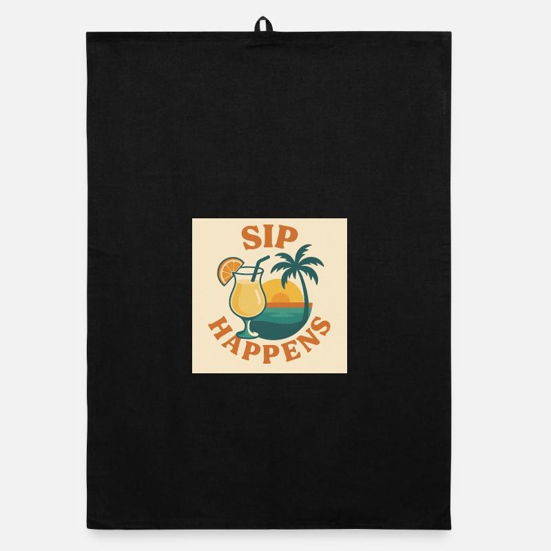 Sip Happens Organic Geschirrtuch