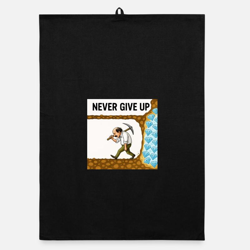 Never quit Organic dish towel
