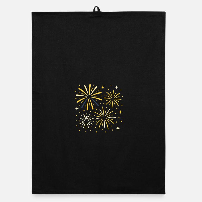 Fireworks Organic dish towel
