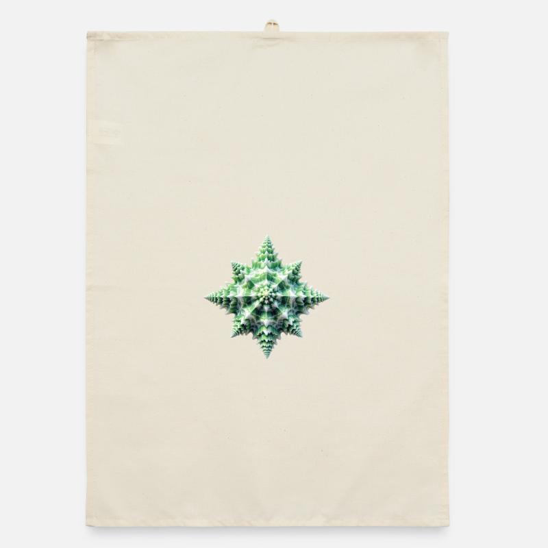 Green Star Shell Organic dish towel