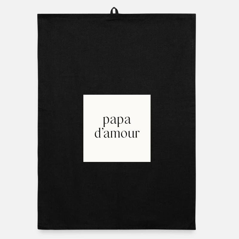 Papa d'amour Torchon bio