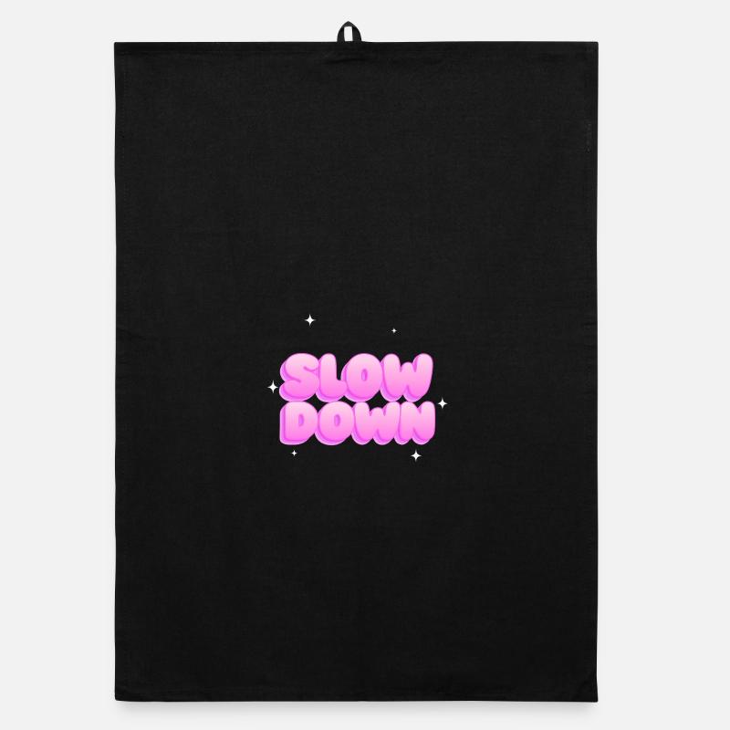 Slow down Organic dish towel