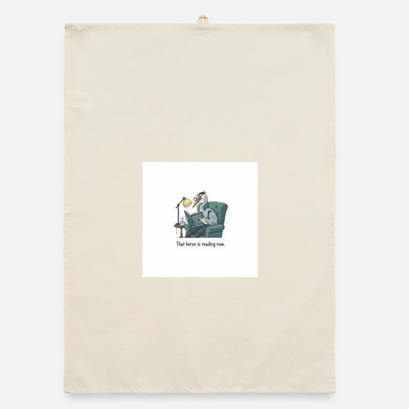 Lecture d’oiseau quantique dans le fauteuil Torchon bio