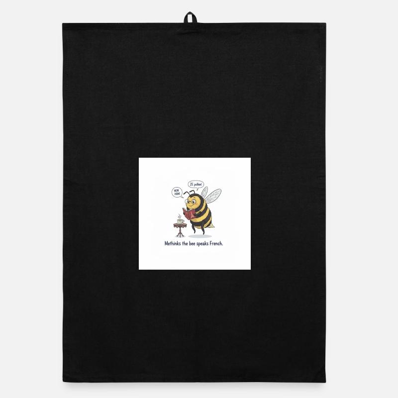 Bee apprend le français : Méthinks Torchon bio