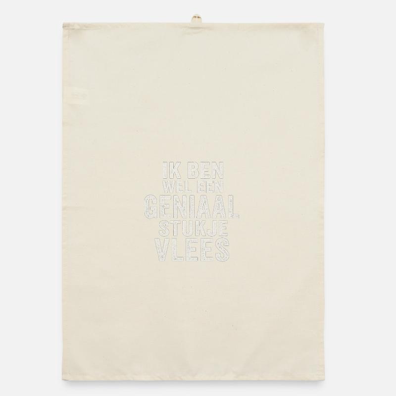 Genialer Fleisch-Tippfehler Organic Geschirrtuch