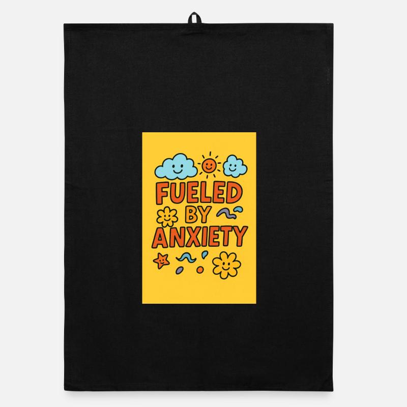 Alimenté par la conception de l’anxiété Torchon bio