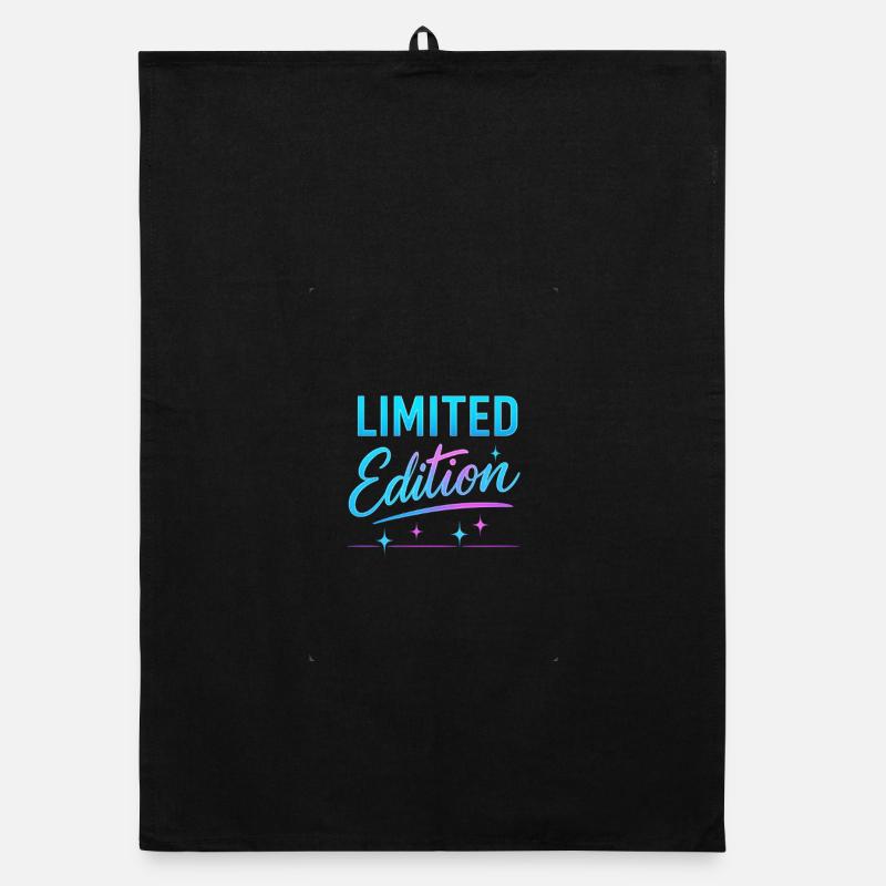 Limitierte Edition Neon Glanz Organic Geschirrtuch