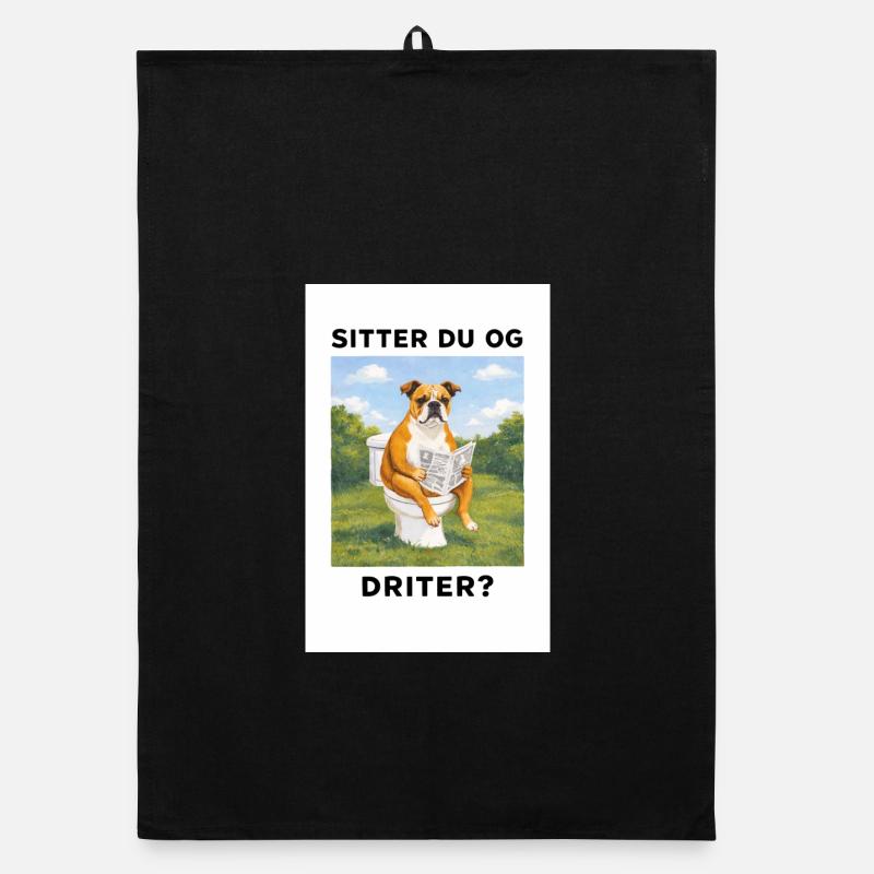 Chien qui chie Torchon bio