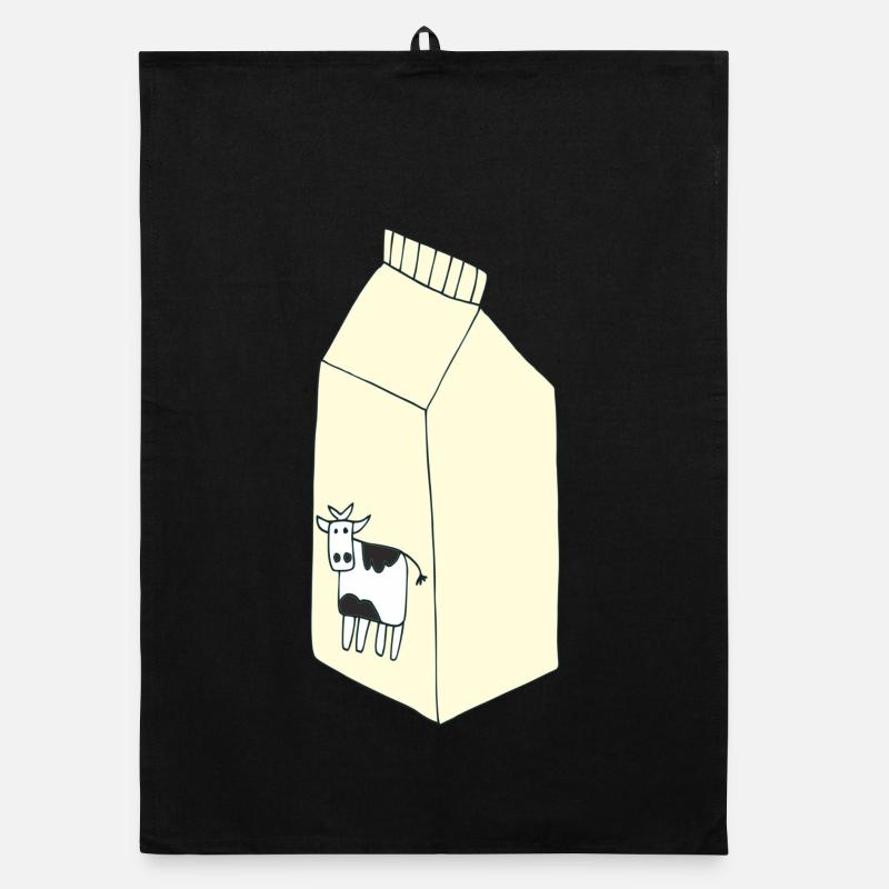 milk bag Organic dish towel