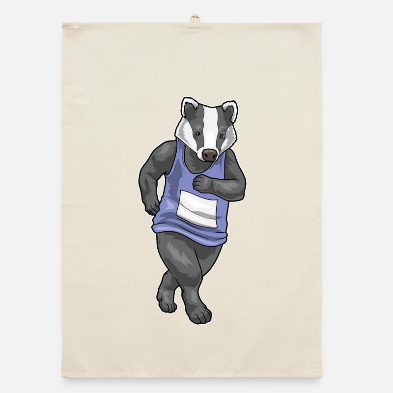 Badger Jogger Jogging Sport Organic dish towel