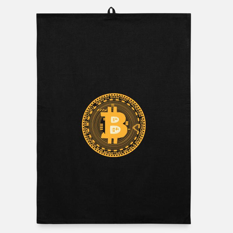 bitcoin Organic dish towel