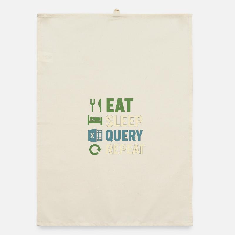 Requête Manger Sommeil Répéter Torchon bio