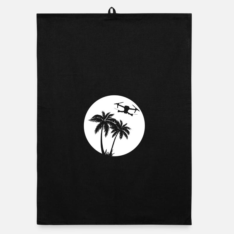 DJI MAVIC PRO DROHNE palme Sonne Organic Geschirrtuch