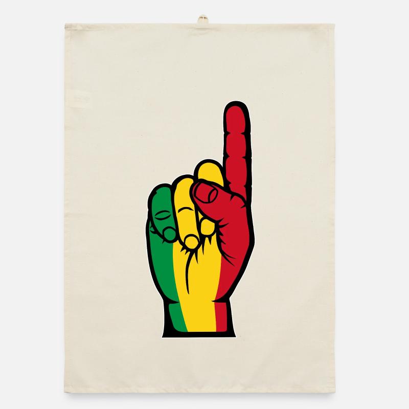 Mali Flagge Nummer 1 Organic Geschirrtuch