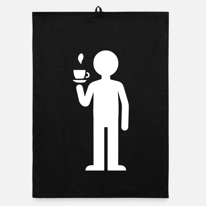 Drink coffee Organic dish towel