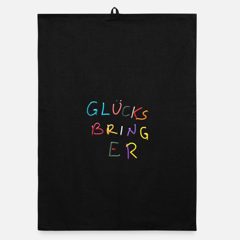 Lucky Charm Jeu de couleurs Torchon bio