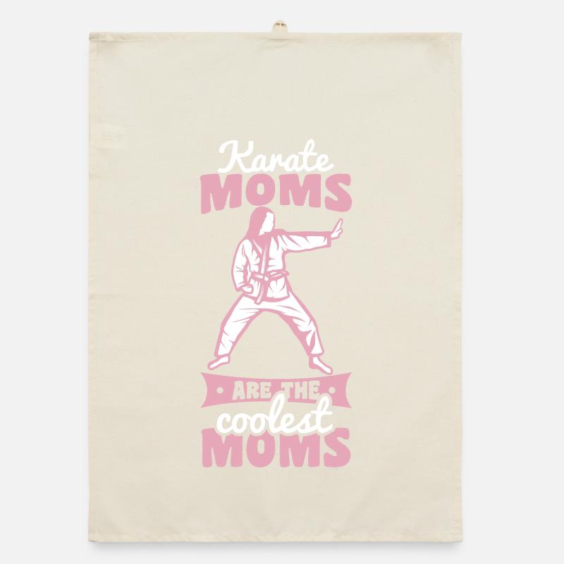 Karate Mutter Organic Geschirrtuch
