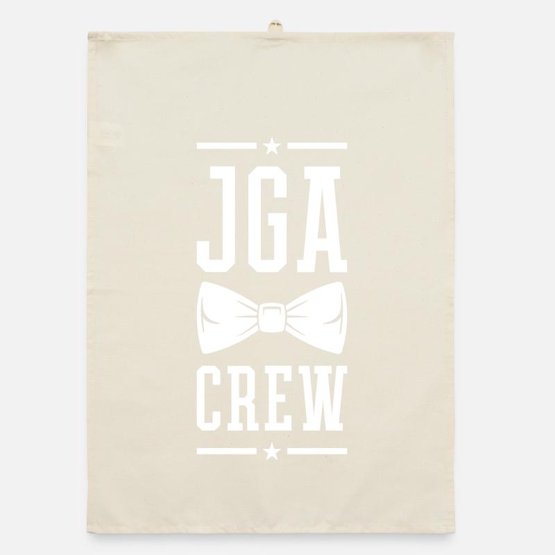 Junggesellenabschied Crew Organic Geschirrtuch