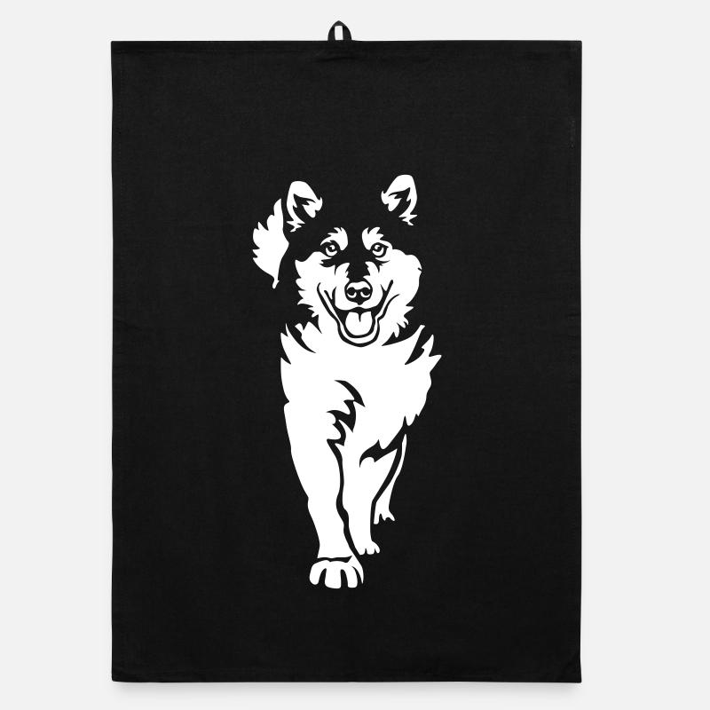 Malamute d’Alaska « Black Edition » Torchon bio