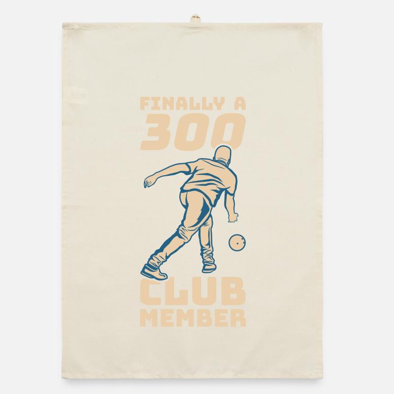 300 Punkte Bowling Organic Geschirrtuch