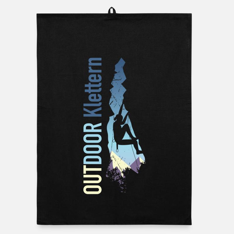 Outdoor Klettern Organic Geschirrtuch