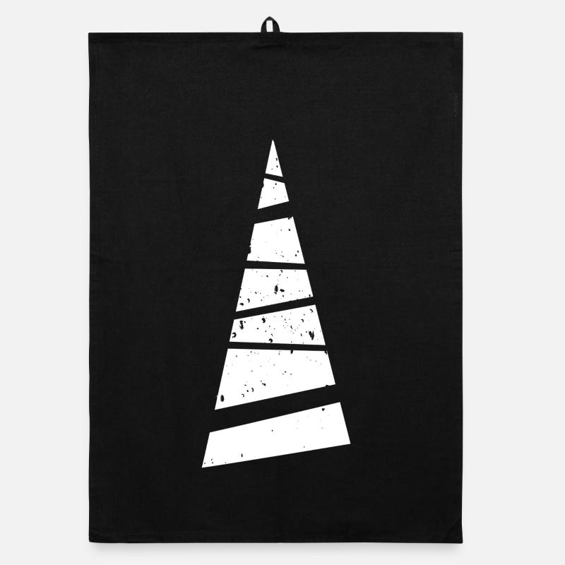 Christmas Tree - Weihnachtsbaum - Weihnachten Organic Geschirrtuch