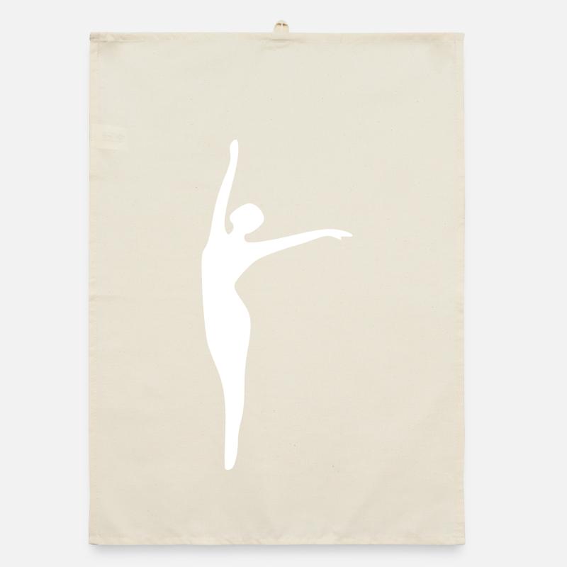 Dancing Dance Organic dish towel