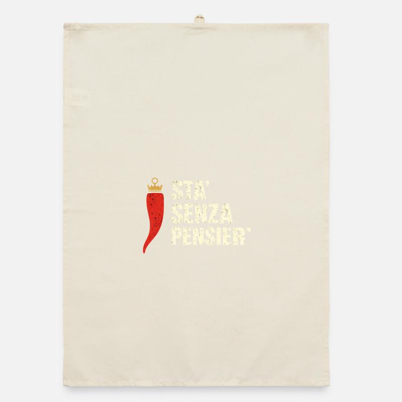 He is without a thought Organic dish towel