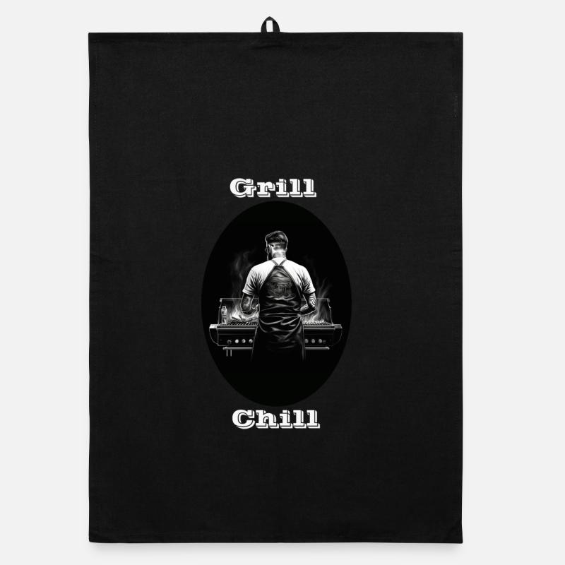 Grill Chill blanc Torchon bio