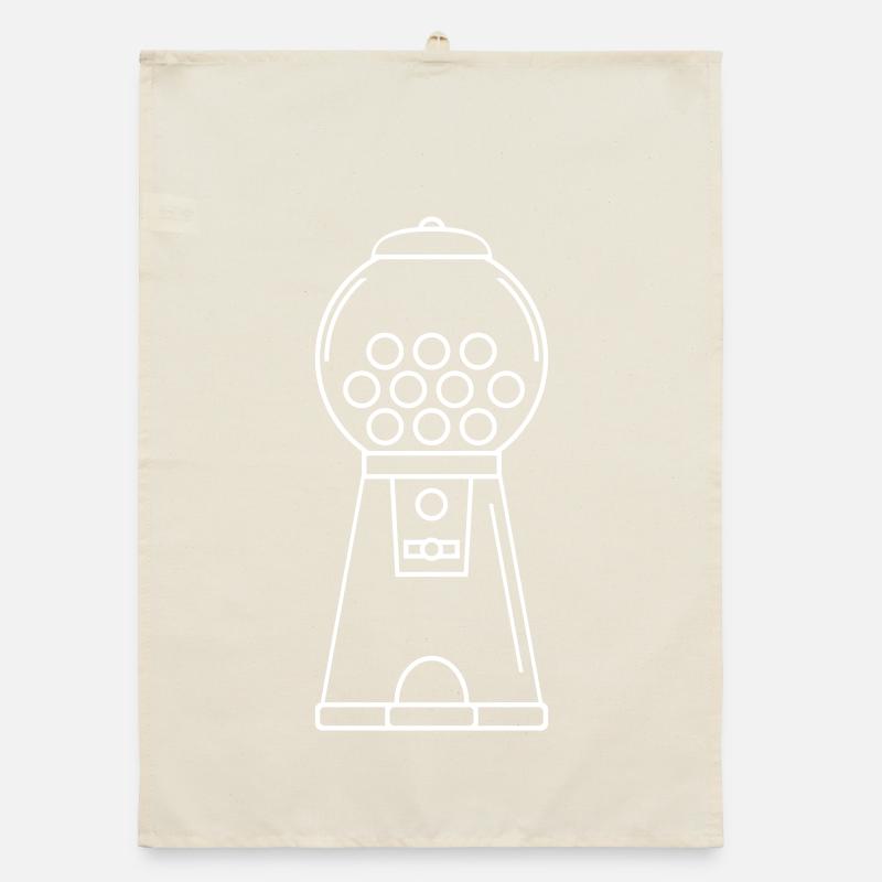 Chewing gum machine Organic dish towel