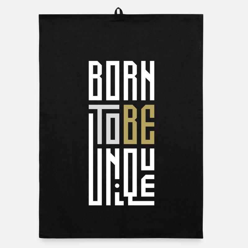 Born To Be Unique Organic dish towel