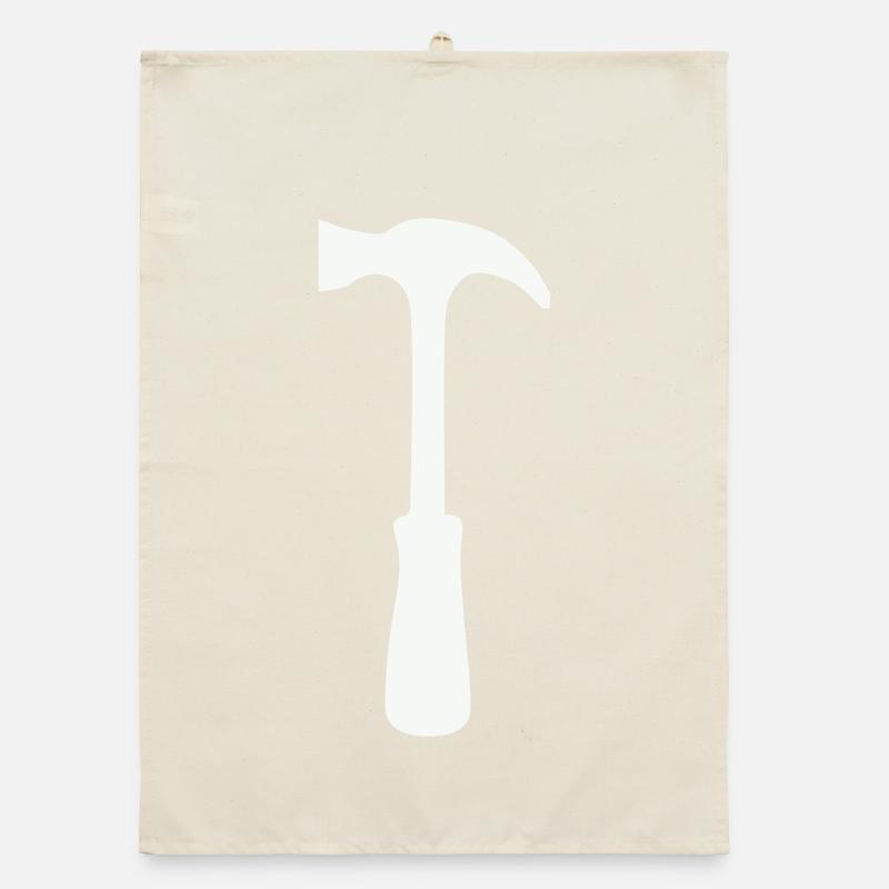Hammer Silhouette Organic dish towel