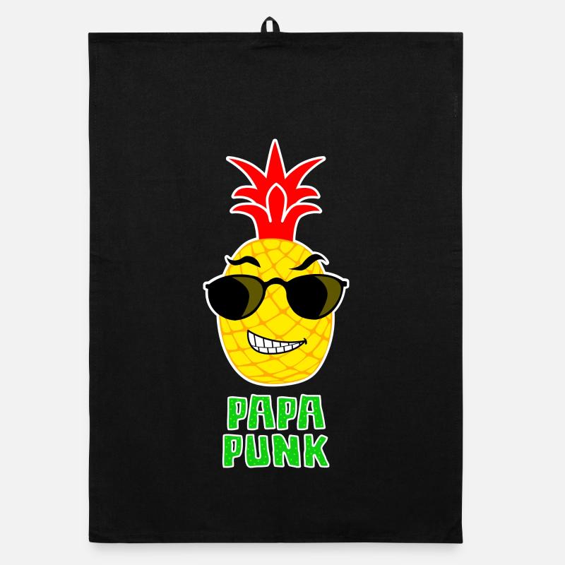 Papa Punk Ananas Torchon bio