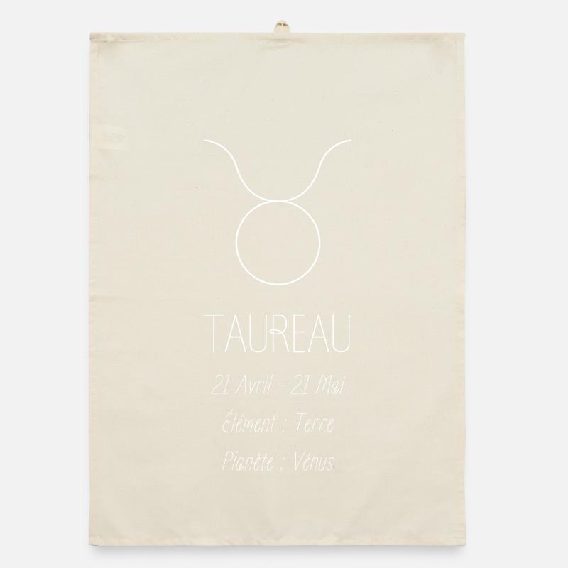 Signe du Taureau Torchon bio