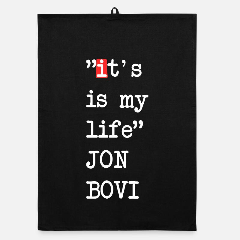 C’est ma vie – design drôle de fausse phrase Torchon bio