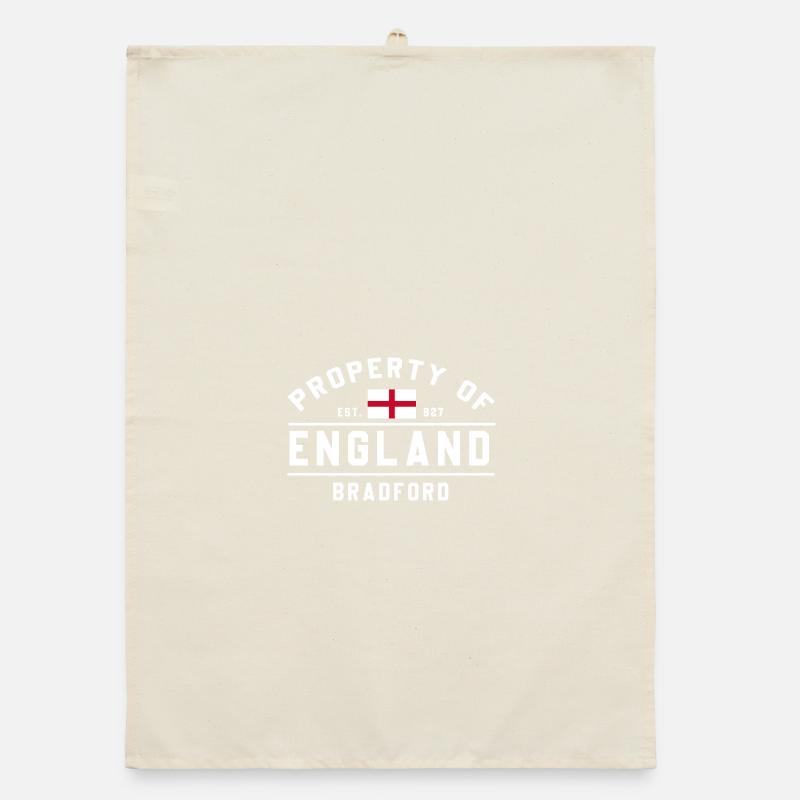 Texte du drapeau de l’Angleterre Bradford Torchon bio
