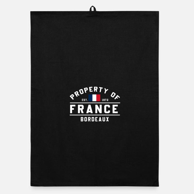 Französische Eigentümerschaft Bordeaux Organic Geschirrtuch