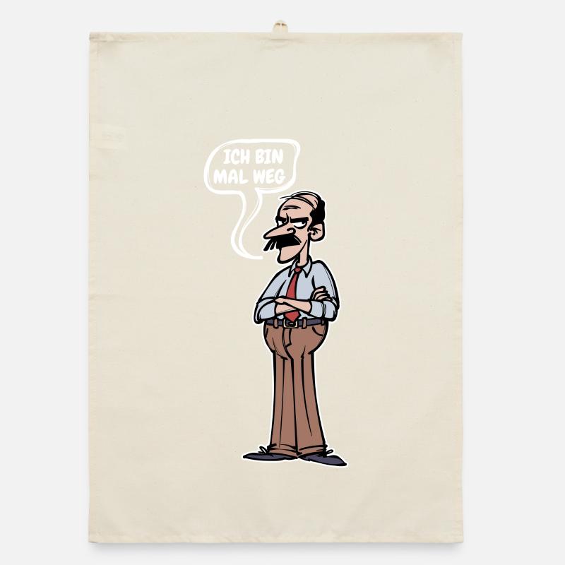 Ruhestand Senior Lebensabend Abschied Statement Organic Geschirrtuch