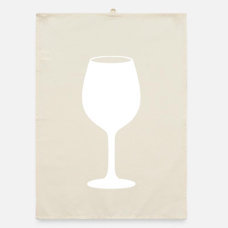 Wine Wine Glass Red Wine Drinker Gift Organic dish towel