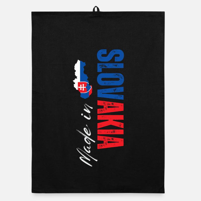 Fabriqué en Slovaquie, conception verticale Torchon bio