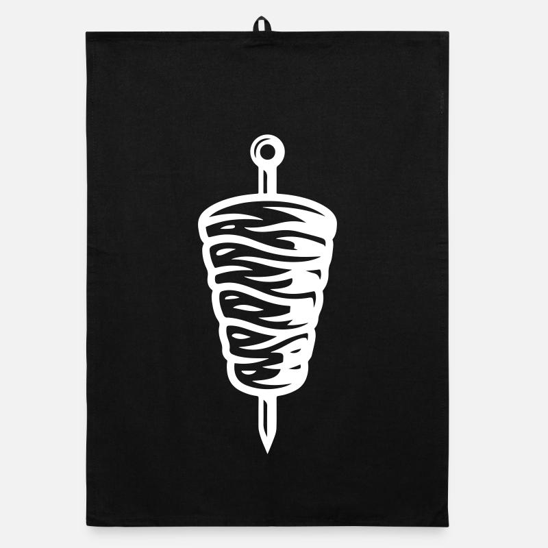 Döner Symbol Organic Geschirrtuch